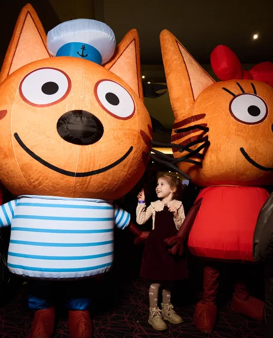 На премьере фильма было много детей