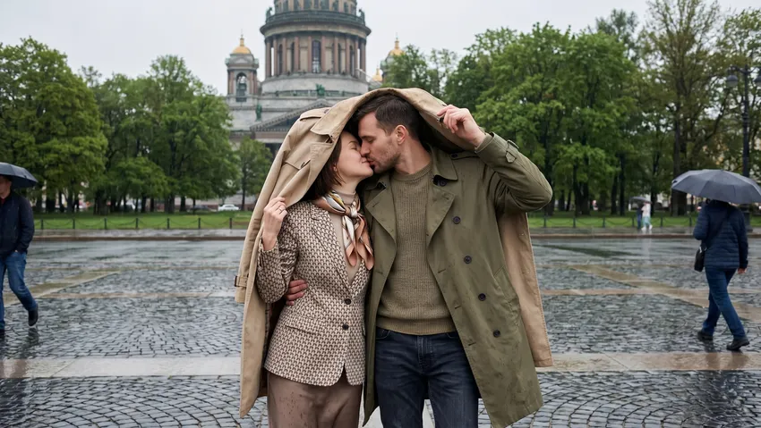 Погода в Санкт-Петербурге и Ленинградской области в мае 2026 года. Фото сгенерировано нейросетью Nano Banana