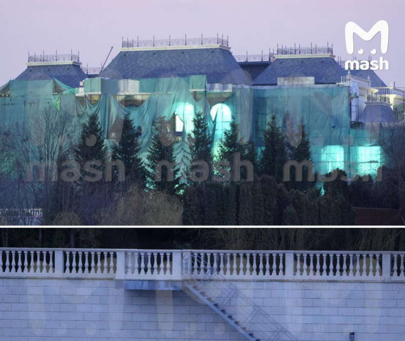 Особняк миллиардера Чигиринского в Барвихе признали самостроем — его снесут. Фото: @breakingmash