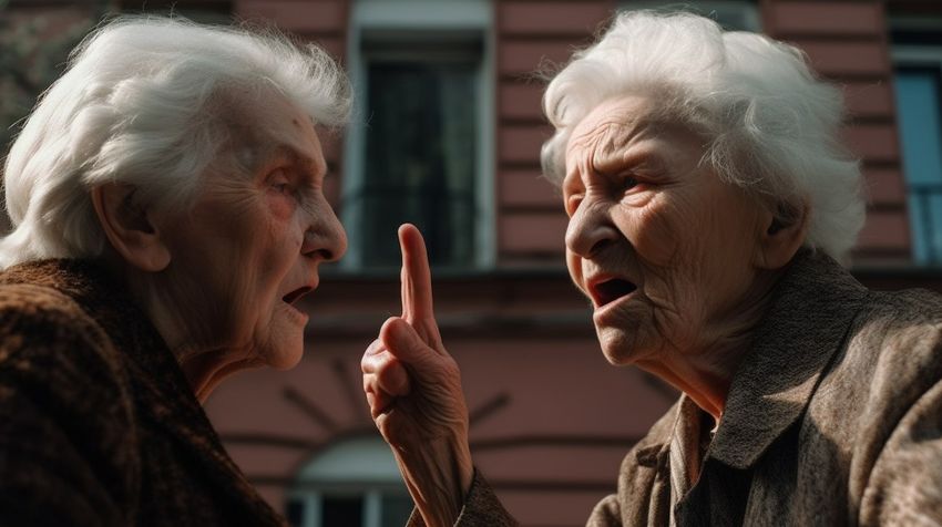 Под Нижним Новгородом пенсионерка избила соседку метлой за кражу кирпичей. Фото сгенерировано нейросетью midjourney.com по материалам статьи