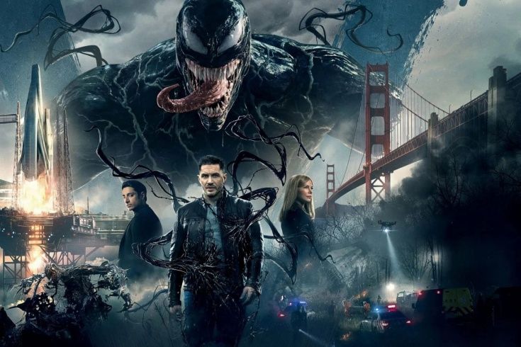 Постер к фильму "Веном", 2018, реж. Рубен Фляйшер