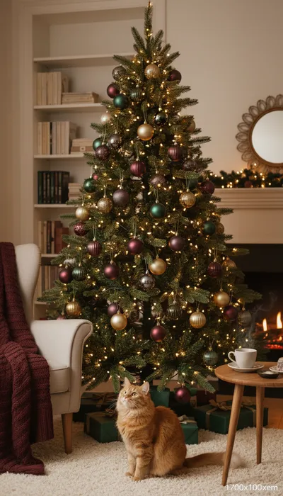 В 2026 году отказ от чрезмерных блесток в пользу глубоких оттенков. Фото сгенерировано нейросетью Nano Banana