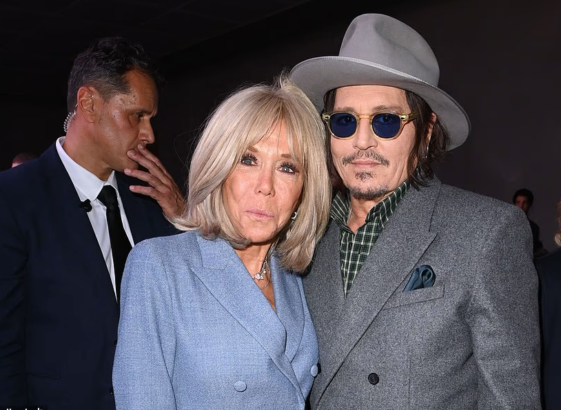 Брижит и Джонни не Неделе моды в Париже. ФОТО: соцсети