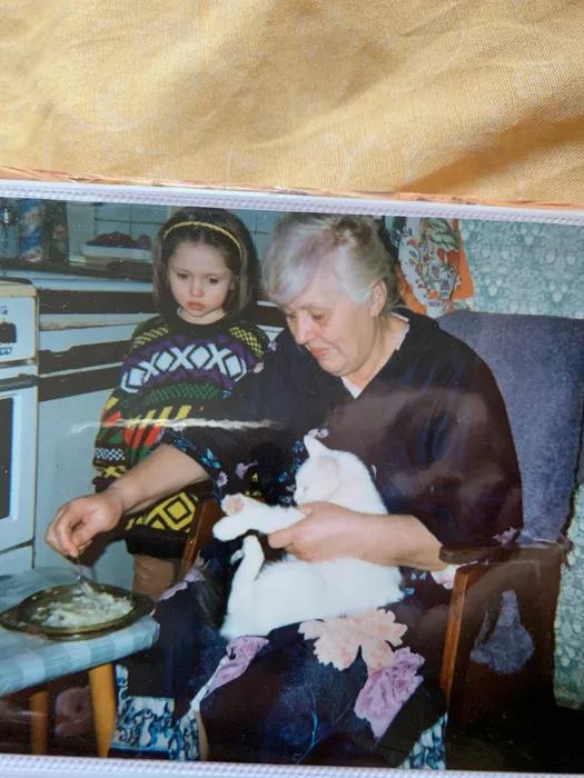 Руднева с любимой бабулей. Фото: личный архив Анны Рудневой