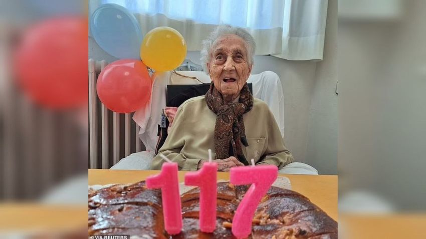 В Испании умерла старейшая жительница Земли Мари Морера. Ей было 117 лет. Фото: dailymail.co.uk