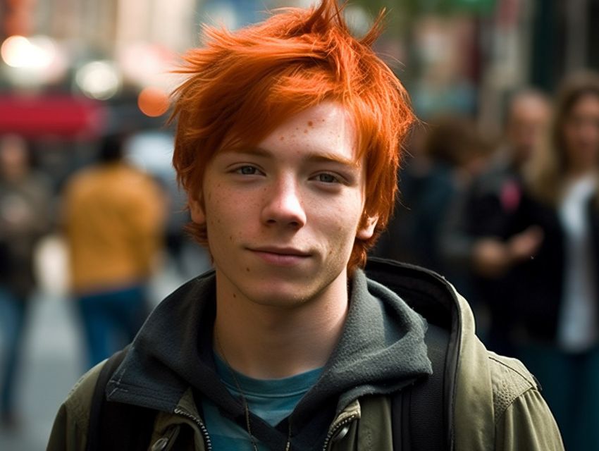 В Забайкалье студенту медколледжа не позволили сдать экзамен из-за слишком ярких волос. Фото сгенерировано нейросетью midjourney.com по материалам статьи