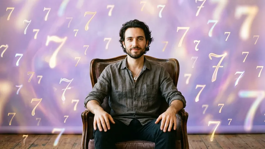 Число 7 в нумерологии. Фото сгенерировано нейросетью Nano Banana