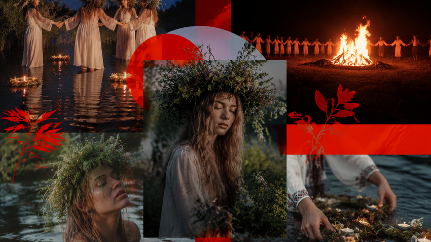 Иван Купала ежегодно отмечают с 6 на 7 июля. Фото сгенерировано нейросетью GPT Images